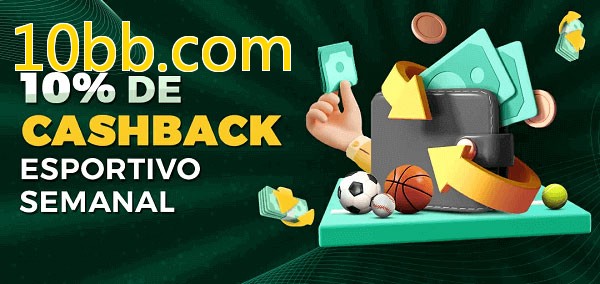 10% de bônus de cashback na 10bb.com