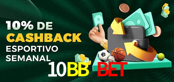 10% de bônus de cashback na 10BB Bet